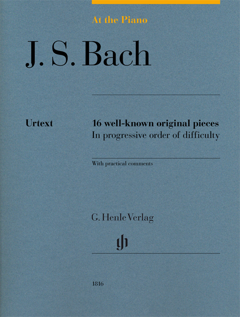 BACH J.S. - AT THE PIANO URTEXT