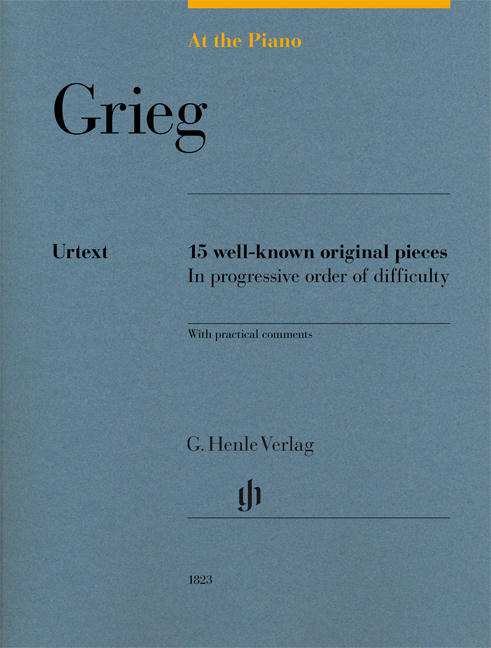 GRIEG E. - AT THE PIANO URTEXT