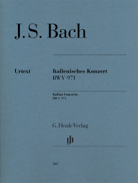 BACH J.S. - CONCIERTO ITALIANO URTEXT - BWV.971 DIGITADO: Hans-Martin