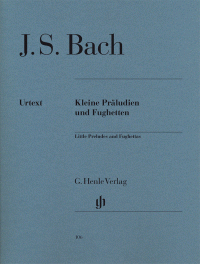 BACH J.S. - PEQUEÑOS PRELUDIOS Y FUGAS -URTEXT -PIANO-