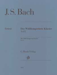BACH J.S. - CLAVE BIEN TEMPERADO V.1 URTEXT - BWV.846/869