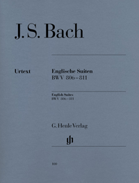 BACH J.S. - SUITES INGLESAS URTEXT - BWV.806-811