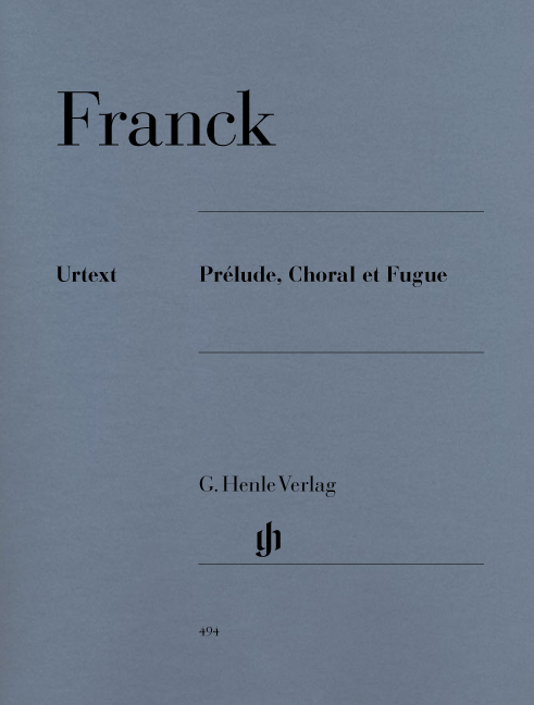 FRANCK C. - PRELUDIO, CORAL Y FUGA URTEXT - OP.21