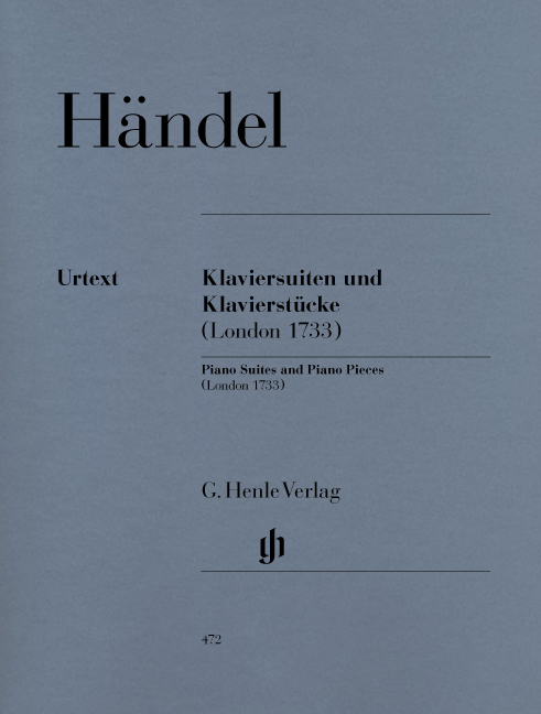 HANDEL G.F. - SUITES Y ESTUDIOS - HWV.434-442