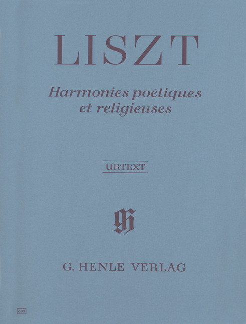 LISZT F. - ARMONIAS POETICAS Y RELIGIOSAS URTEXT -
