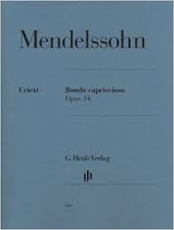 MENDELSSOHN F. - RONDO CAPRICHOSO URTEXT - OP.14