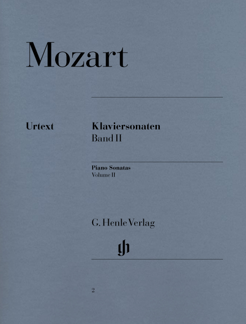 MOZART W.A. - SONATAS V.2 URTEXT (CON DIGITACION)