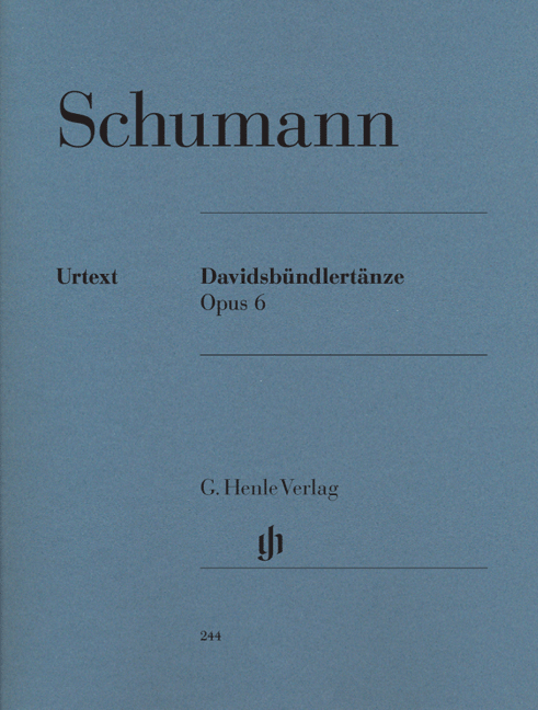 SCHUMANN R. - DANZAS DE LA COFRADIA DAVID URTEXT - OP.6