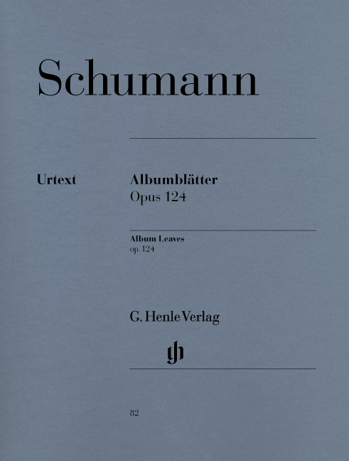 SCHUMANN R. - HOJAS DE ALBUM URTEXT - OP.124