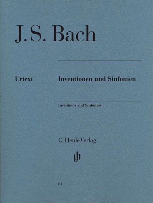 BACH J.S. - INVENCIONES Y SINFONIAS URTEXT*DESCATALOGADO* HN64