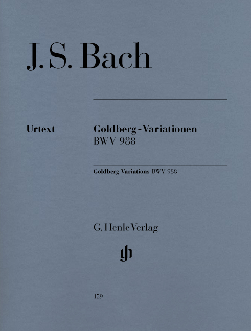 BACH J.S. - VARIACIONES GOLDBERG URTEXT - BWV.988