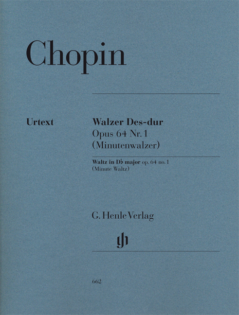 CHOPIN F. - VALS DEL MINUTO URTEXT - OP.64 Nº1
