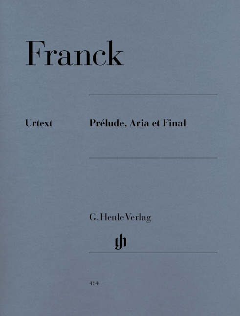 FRANCK C. - PRELUDIO, ARIA Y FINAL URTEXT - OP.23