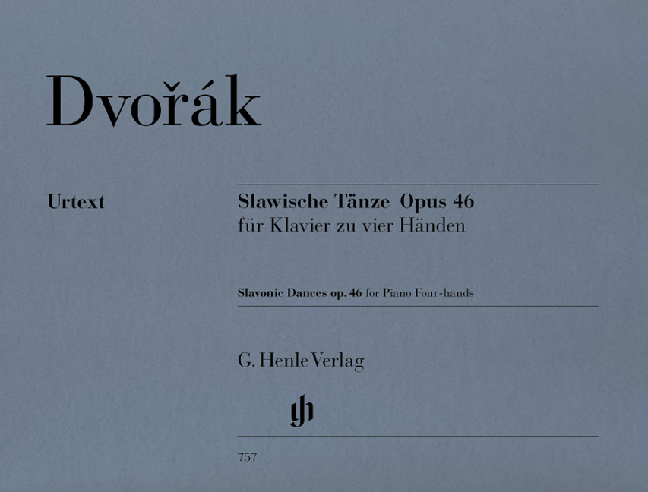 DVORAK A. - DANZAS ESLAVAS URTEXT - OP.46