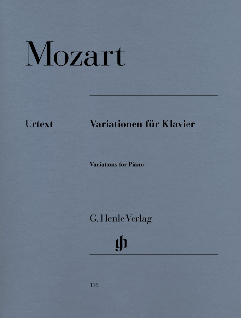 MOZART W.A. - VARIACIONES COMPLETAS URTEXT -