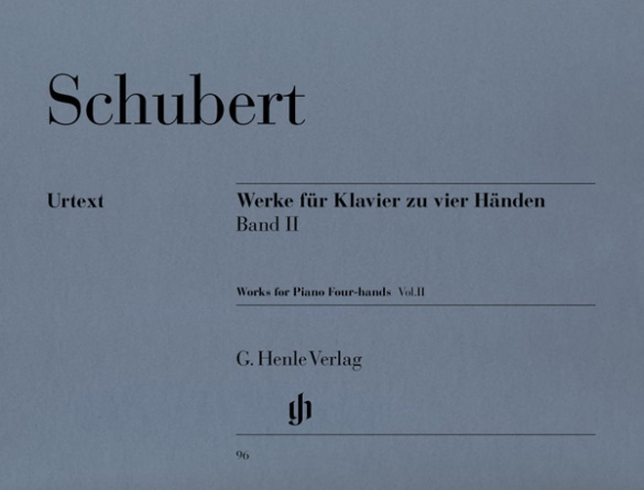 SCHUBERT F. - OBRAS PIANO 4 MANOS V.2 URTEXT-