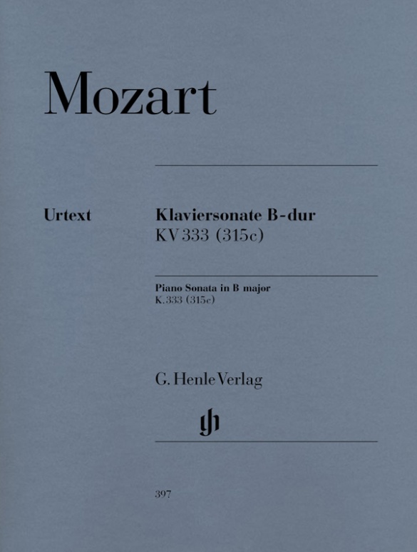 MOZART W.A. - SONATA SIb M (URTEXT) - KV.333 (315C)