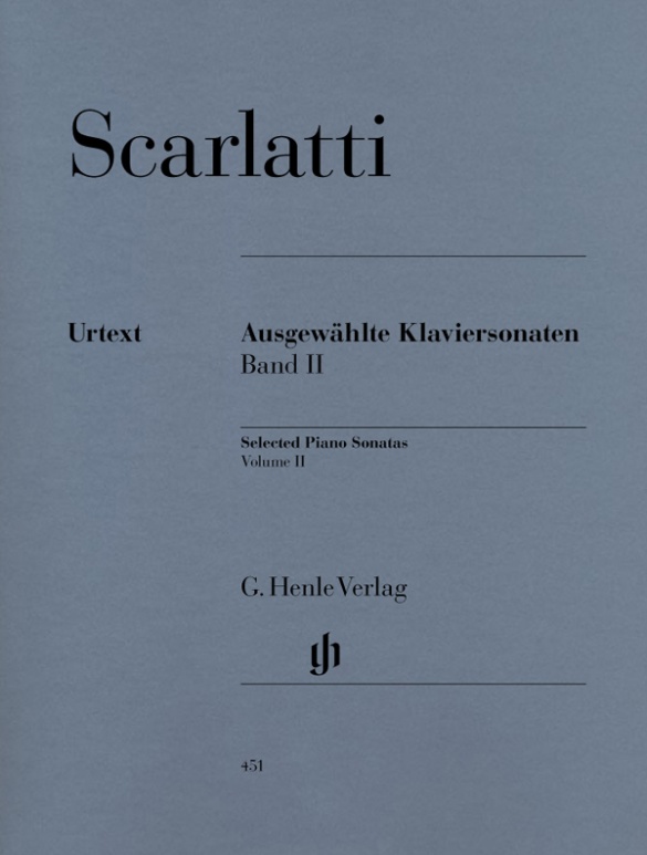 SCARLATTI D. - SONATAS V.2 URTEXT -