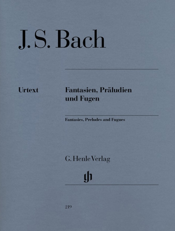 BACH J.S. - FANTASIAS PRELUDIOS Y FUGAS URTEXT -SIN DIGITACION