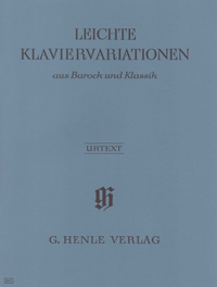 ALBUM - VARIACIONES PARA PIANO BARROCAS Y CLASICAS - URTEXT    (P)