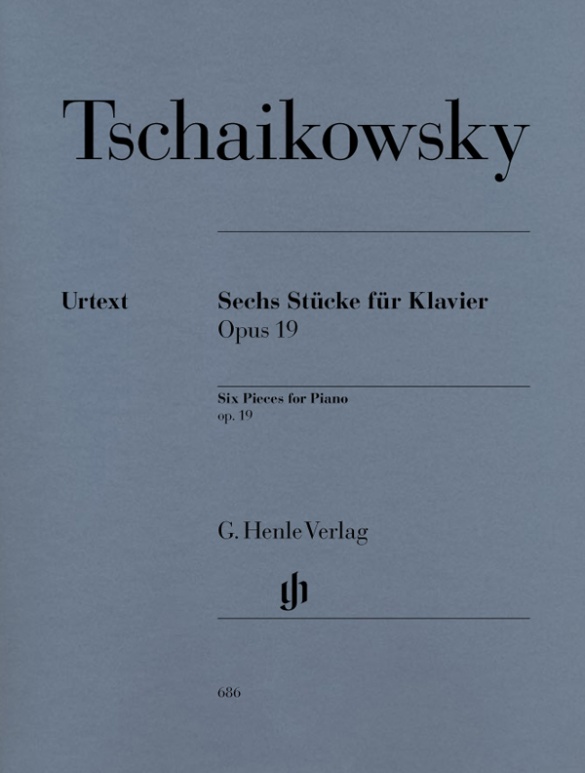 TCHAIKOVSKY P.I. - PIEZAS (6) URTEXT - OP.19