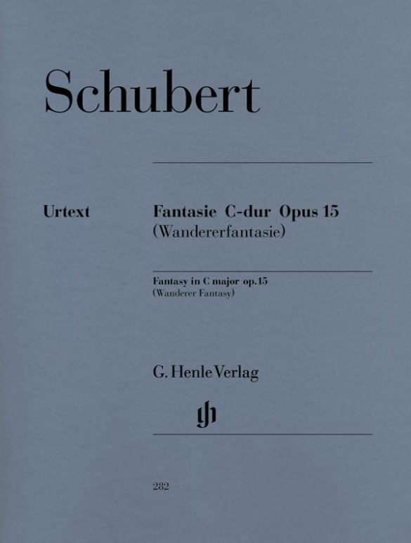 SCHUBERT F. - FANTASIA DEL CAMINANTE URTEXT - OP.15