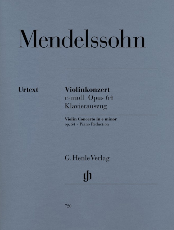 MENDELSSOHN F. - CONCIERTO MI m - OP.64 URTEXT