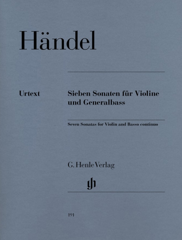 HANDEL G.F. - SONATAS (7) URTEXT -