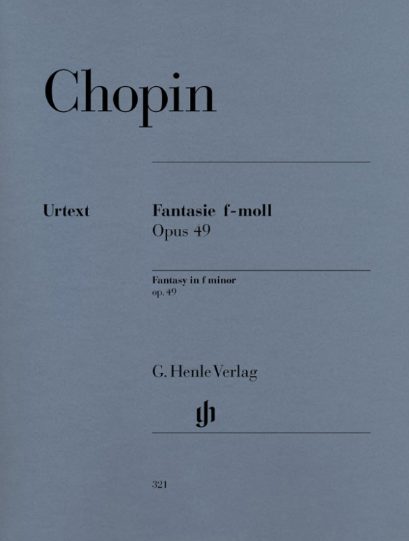 CHOPIN F. - FANTASIA  FA m - OP.49 (PIANO)