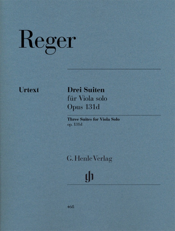REGER M. - SUITES (3) - OP.131D VIOLA