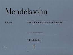 MENDELSSOHN F. - OBRA PARA PIANO 4 MANOS