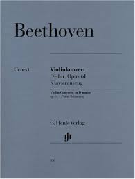 BEETHOVEN L.V. - CONCIERTO RE M URTEXT - OP.61