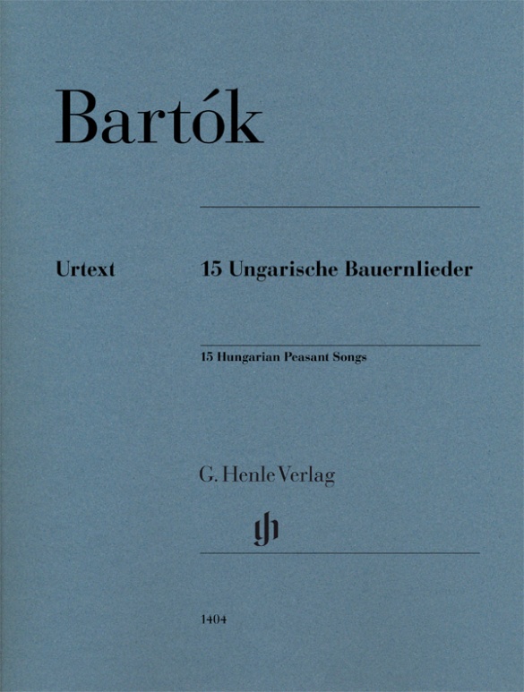 BARTOK B. - HUNGARIAN PEASANT SONGS (15) URTEXT