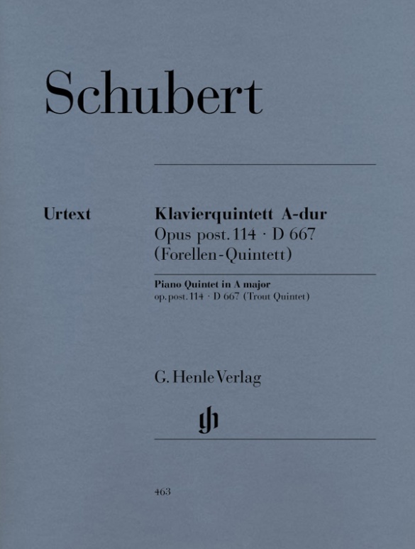 SCHUBERT F. - QUINTETO LA M LA TRUCHA (UT) V/VA/VC/CBP - OP.114