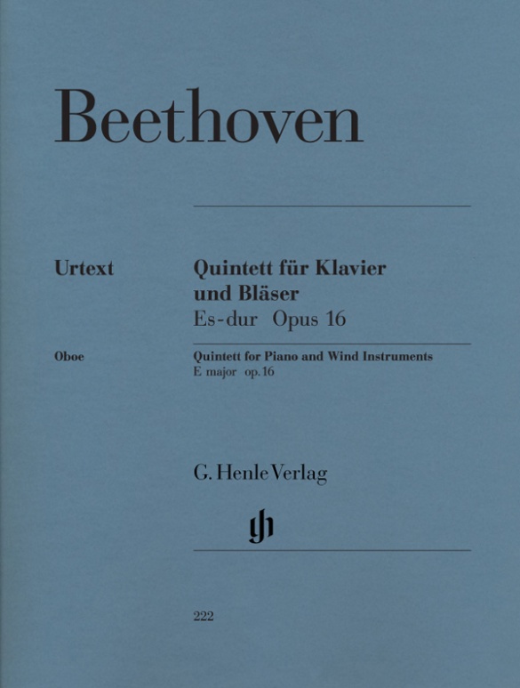 BEETHOVEN L.V. - QUINTETO MIb M (UT) (SC+PT) OB/CL/TR/FGP - OP.16