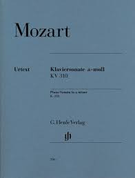 MOZART W.A. - SONATA PIANO LAm KV310 URTEXT