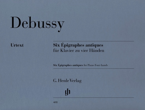 DEBUSSY C. - EPIGRAFES ANTIGUOS (6) URTEXT -  (P4M)