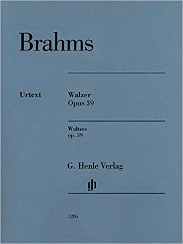 BRAHMS J. - VALSES (16) - OP.39 URTEXT ) = HVE1286