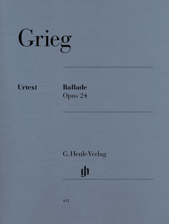 GRIEG E. - BALADA OP.24    -P
