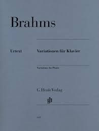 BRAHMS J. VARIACIONES OP.21 Nº1 Y 2 URTEXT