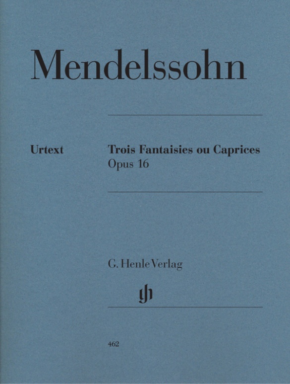 MENDELSSOHN F. FANTASIAS O CAPRICHOS OP.16 (3) URTEXT