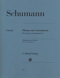 SCHUMANN R.- TEMA CON VARIACIONES (VARIACIONES FANTASMA) URTEXT