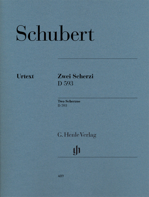 SCHUBERT F. - SCHERZOS (2) D593 URTEXT