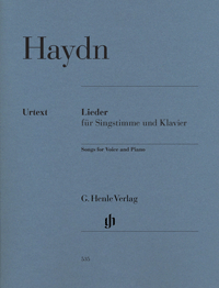HAYDN J. - LIEDER URTEXT -