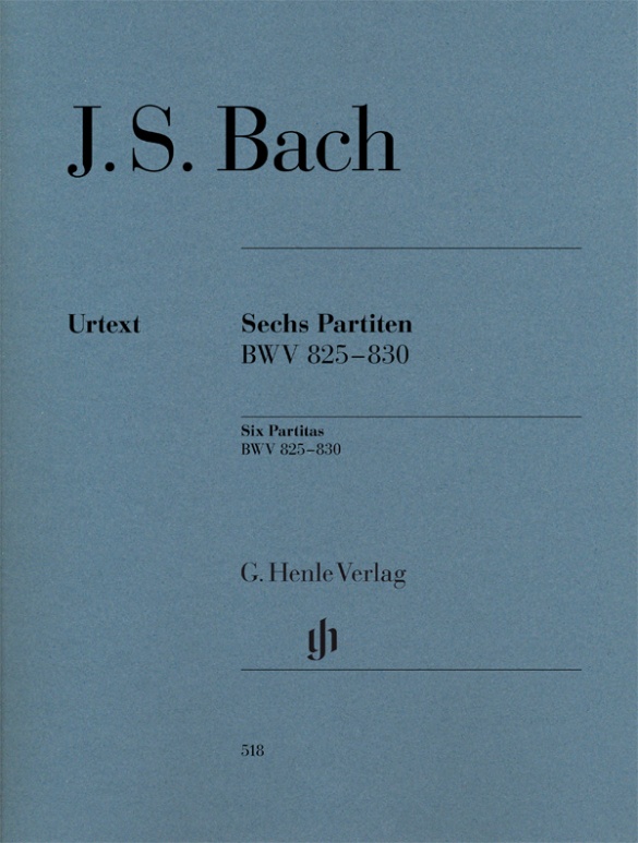 BACH J.S. - PARTITAS URTEXT (6) - BWV.825-830 *DIGITADO*