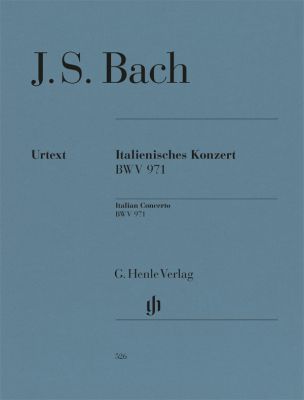 BACH J.S. - CONCIERTO ITALIANO URTEXT - BWV.971 DIGITADO: Ekaterina Derzhavina