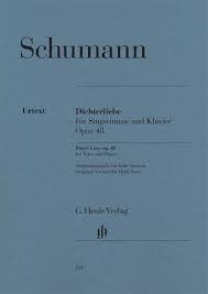 SCHUMANN R. - DICHTERLIEBE VOZ AGUDA  URTEXT - OP.48