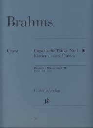 BRAHMS J. - DANZAS HUNGARAS URTEXT -
