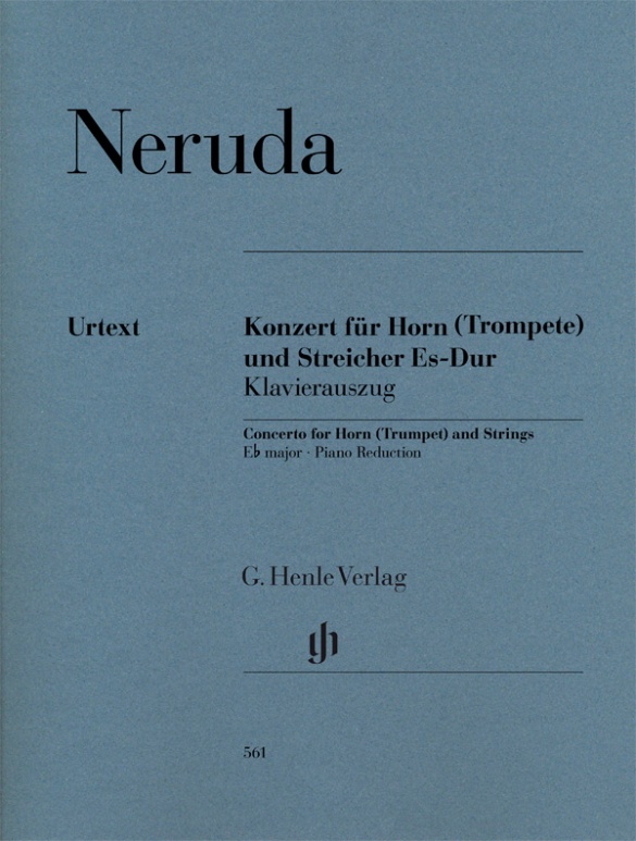 NERUDA B.G. - CONCIERTO MIbM TROMPA (TROMPETA) URTEXT