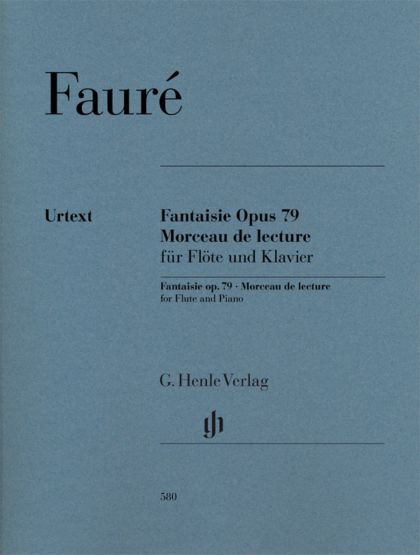 FAURE G. - FANTASIA OP79 Y PIEZA DE LECTURA URTEXT